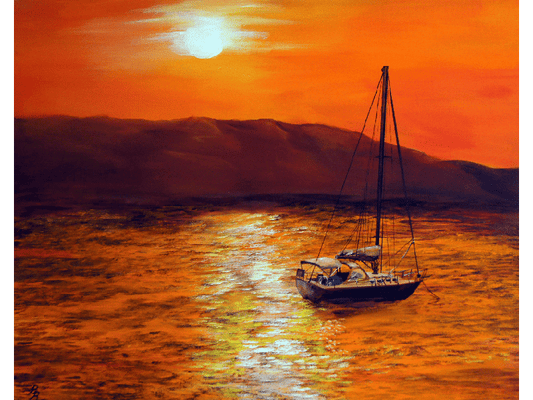 August Sailboat