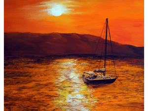 August Sailboat