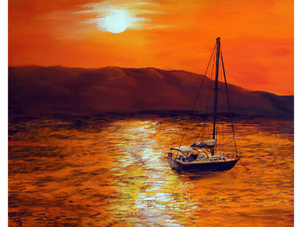 August Sailboat